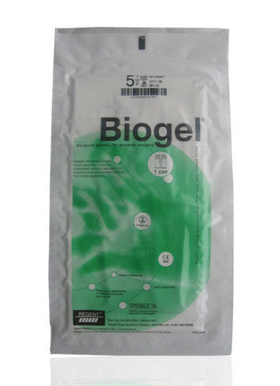 Biogel Sterile Latex Handsker u/pudder str. 7,5