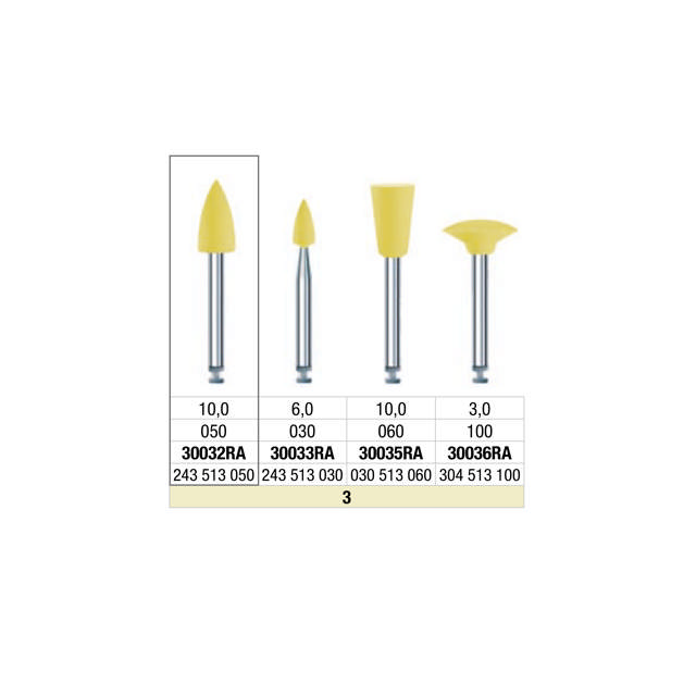 CeraGloss keramik polering gul flamme 30032RA