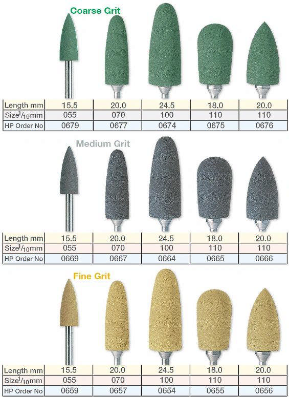 Exa Technique akrylpolerer gul 0654HP