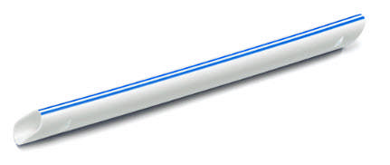 Hygovac Vent sug blå stribe 14cm 100stk