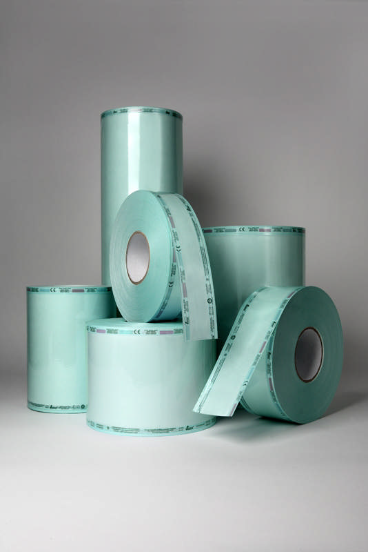 Autoklaverulle m/indikator 7,5cm x 200m