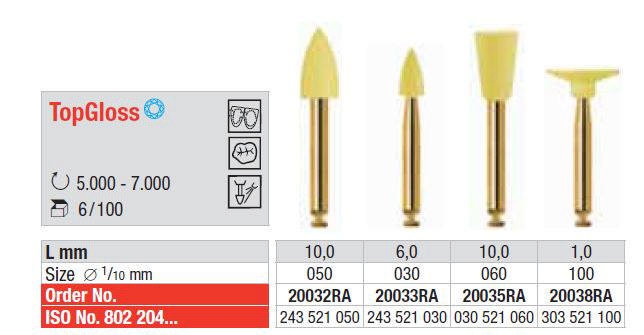 TopGloss polerer flamme  050 20032RA 