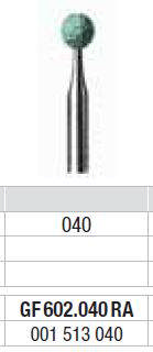 Edenta grøn sten stor rund  GF602 RA 040