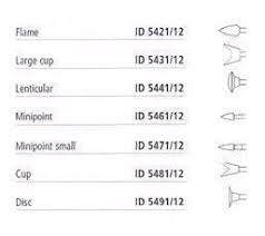 Identoflex komposit polerer flamme hvid  5421/12