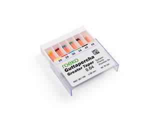 Guttapercha Points 28mm 45/04 hvid  361745