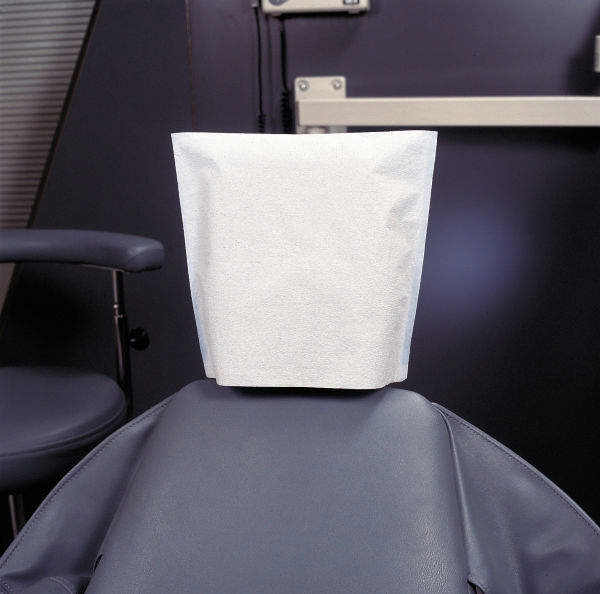 Nakkebeskyttelse papir/plast hvide 3014