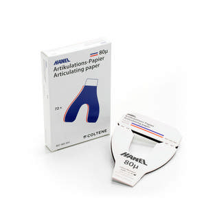 Hanel artikulationspapir hestesko 80my blå/rød