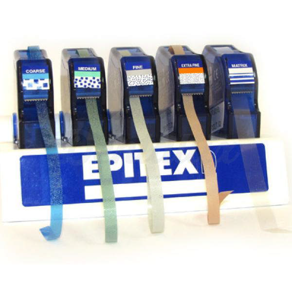 Epitex strips på rulle rød extra fin  408