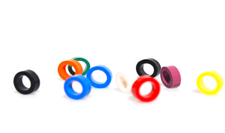 Markerings ringe til instrumenter gul 10mm PD