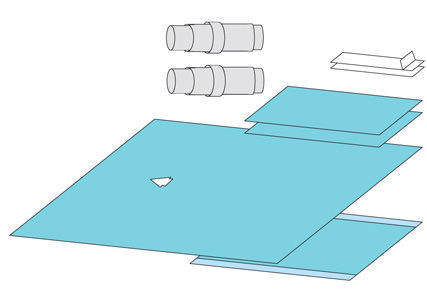 Barrier OP-dentalsæt 694000