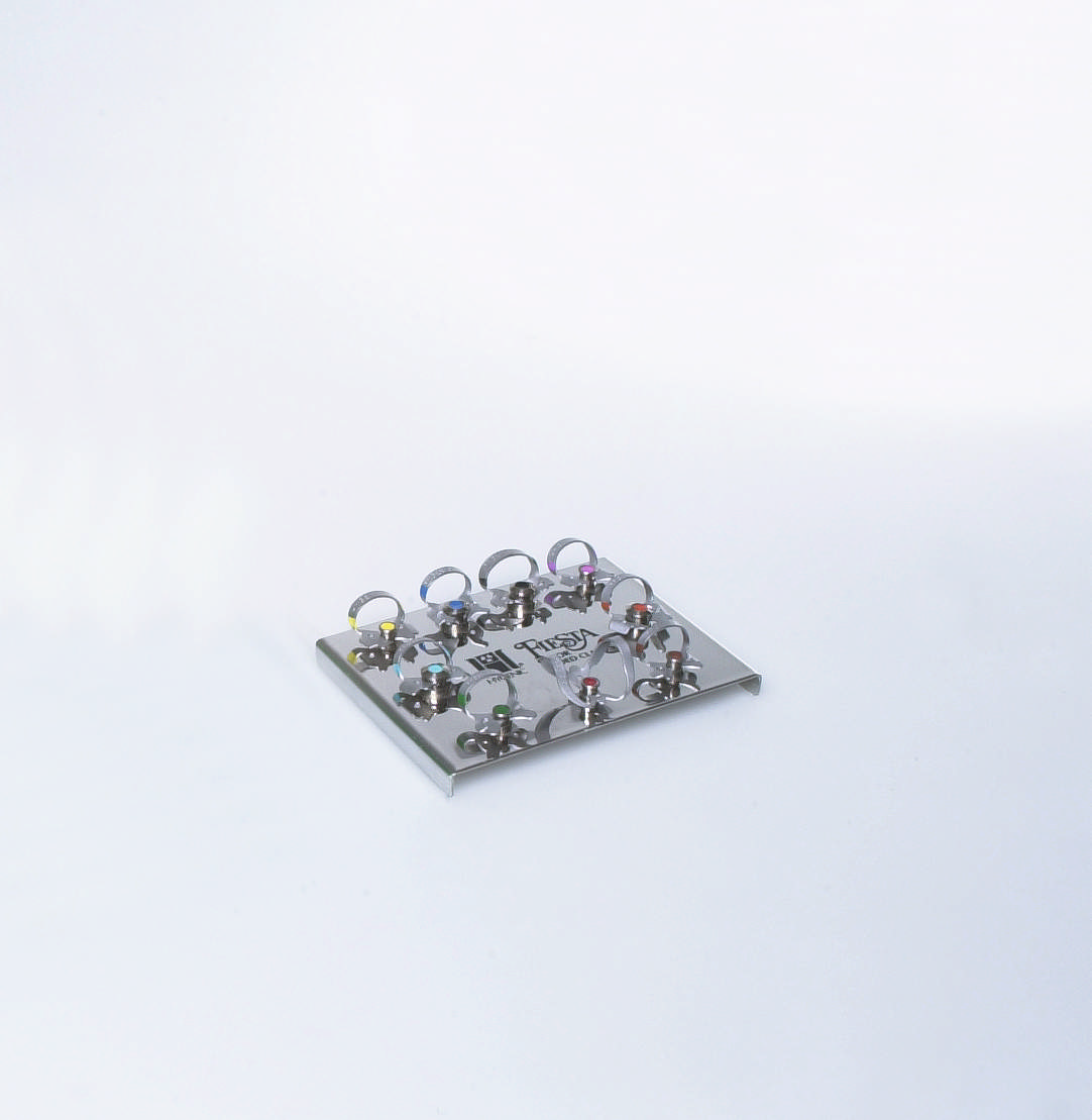 Hysolate Fiesta kofferdamklamme m/vinger str.2 brun H09957