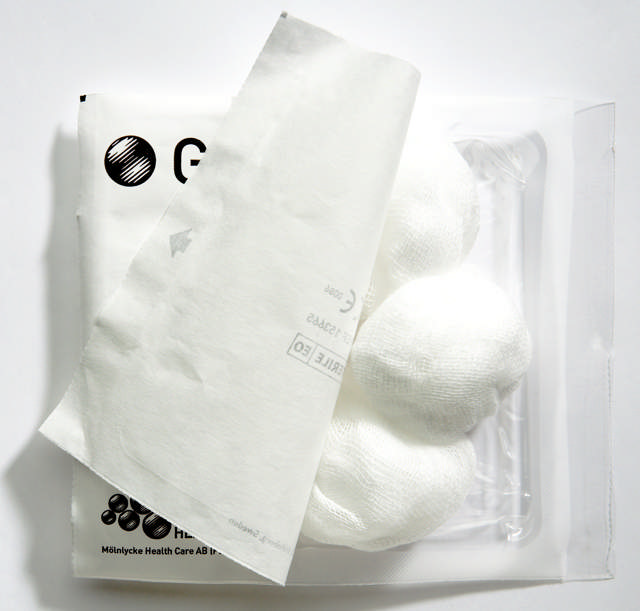 Gazetamponer Sterile nr.3 rund 28mm150860