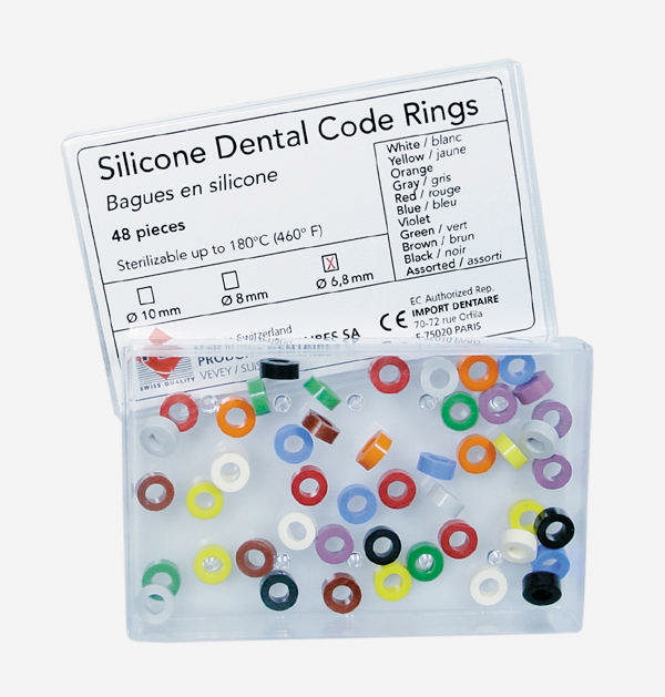 Markerings ringe til instrumenter gul 8mm 21362