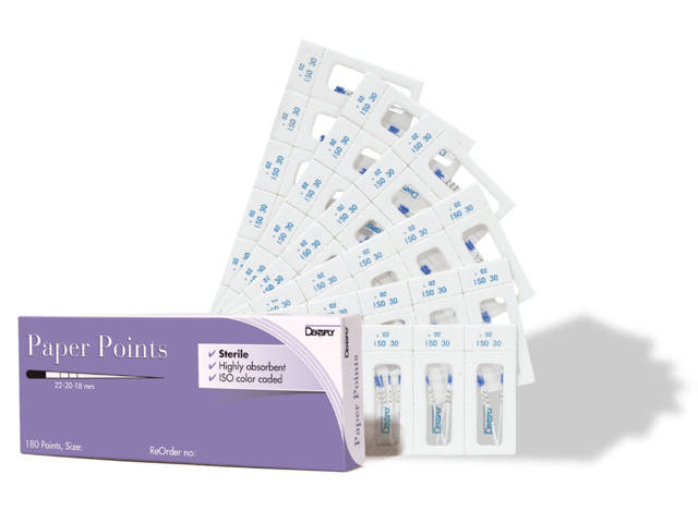 Paperpoints 020 Dentsply 61630015