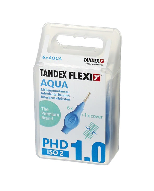 Tandex Flexi interdentalbørste blå PHD 1,0