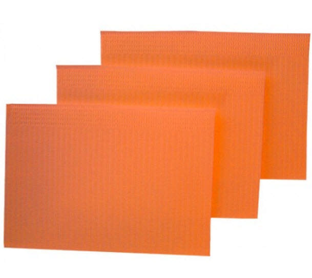 Prestige Patientservietter m/plast 45 x 33cm orange 