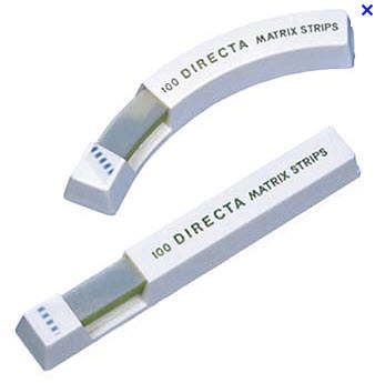 Directa plaststrips rette 8mm 604090