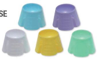 Dappenbægre m. glat kant ass pastelfarver 004B