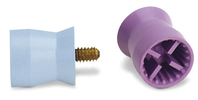 Young gummikopper/m skrue Petite blå 054705