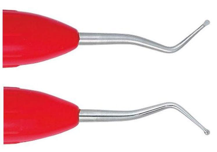 LM Ekscavator rund 1,0mm rød LM 61-62 XSI 