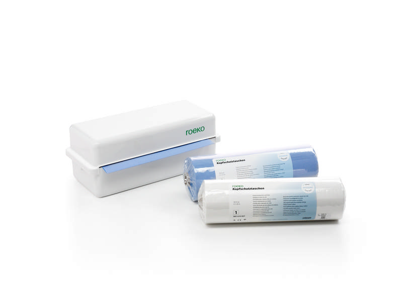 Nakkestøtte beskyttelse hvid rulle 34x27cm 670009