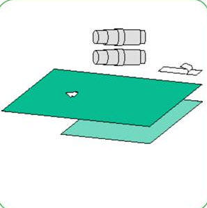 Barrier OP-dentalsæt mini 306480