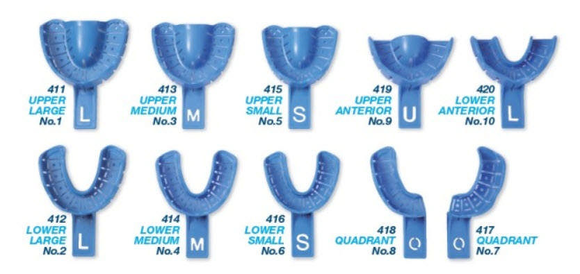 Premium aftryksskeer plast blå UK front 420