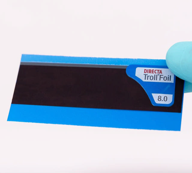 Directa Trollfoil artikulationspapir 8my blå 