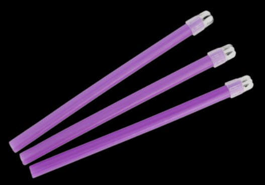 Bøjeligt spytsug lilla 150mm  