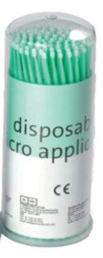 Premium microbrush applicator fin/ grøn 902