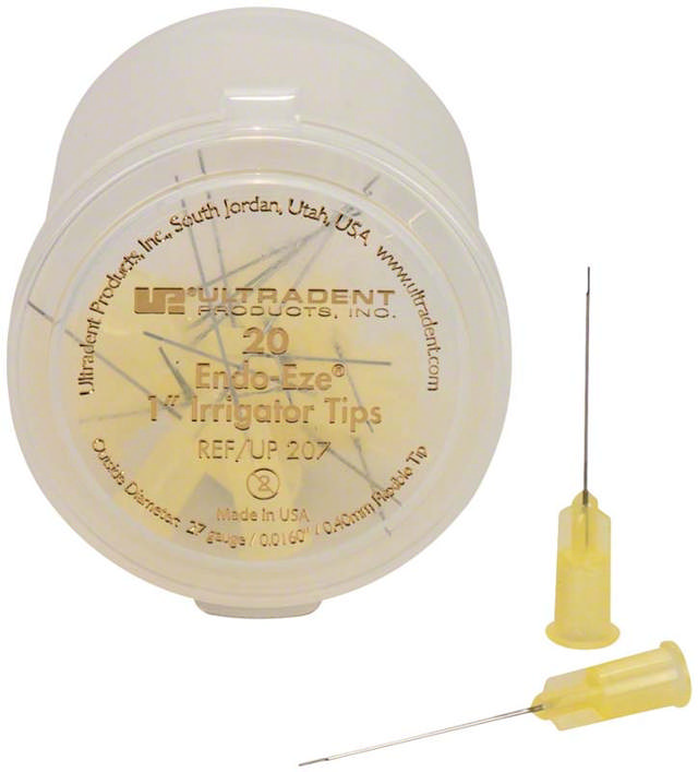Endo-Eze Irrigator rodskyllekanyle 27G gul  207