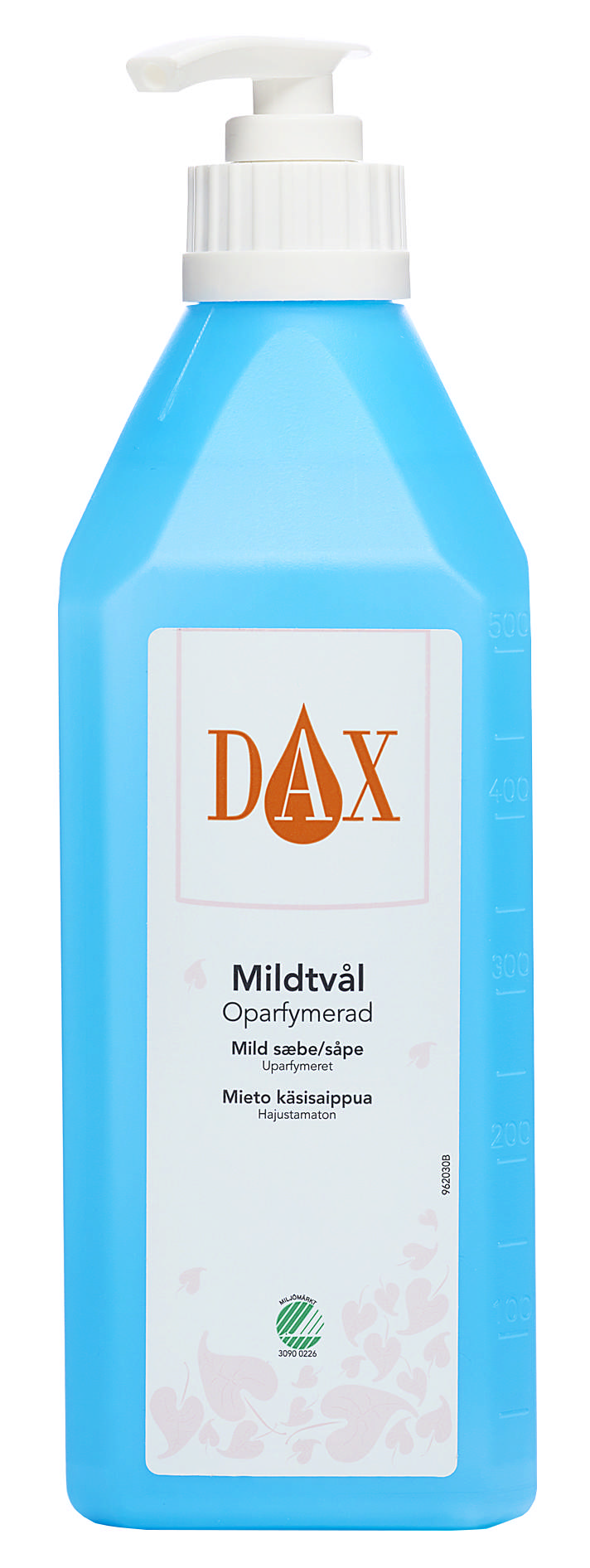 DAX mild håndsæbe uparfumeret pumpeflaske 237-15