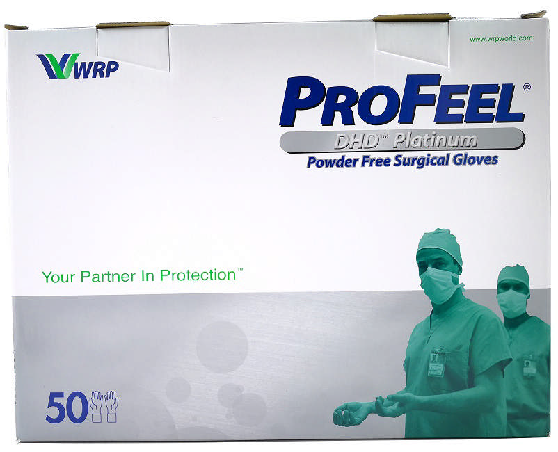 ProFeel DHD Platinum PF Latex handsker str 6,5