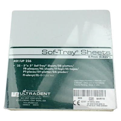 Sof-Tray regular blegeskinneplade 0,9mm 226 
