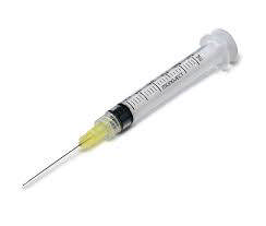 Monoject skyllekanyle sæt 27G 0,4 x 32mm gul