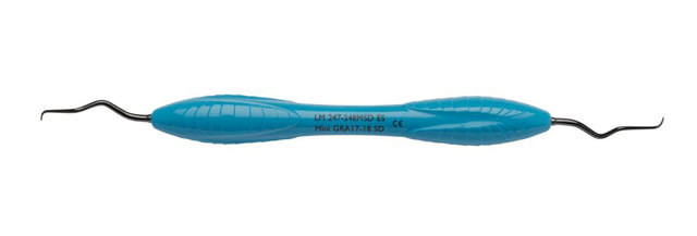 LM Mini Gracey slibefri curette 17/18 247-248MSDES