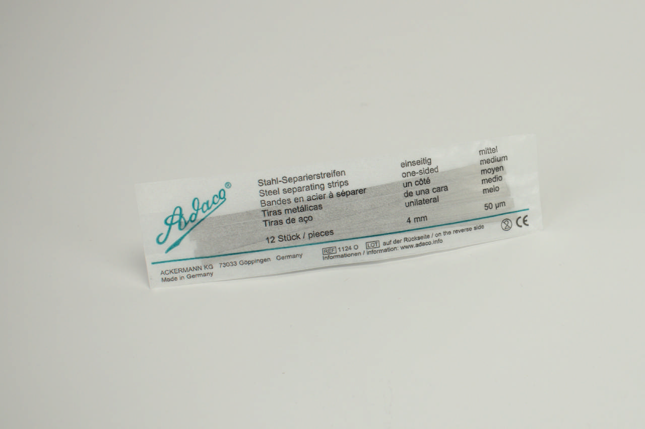 Adaco stålstrips medium 4mm enkeltsidet Adaco 60026812