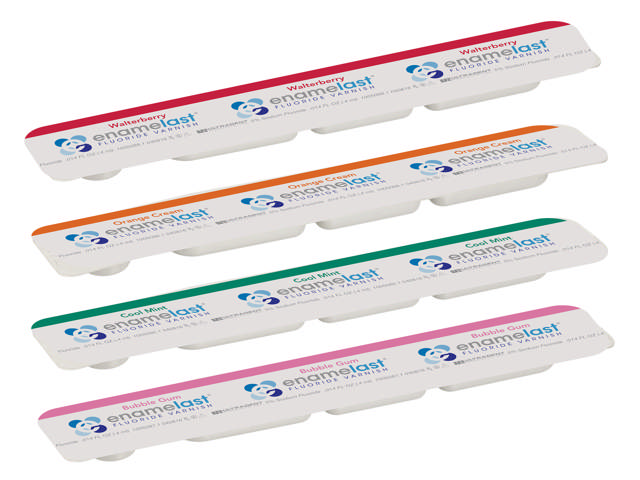 Enamelast fluorlak skovbær, unit dose 200 stk 4528