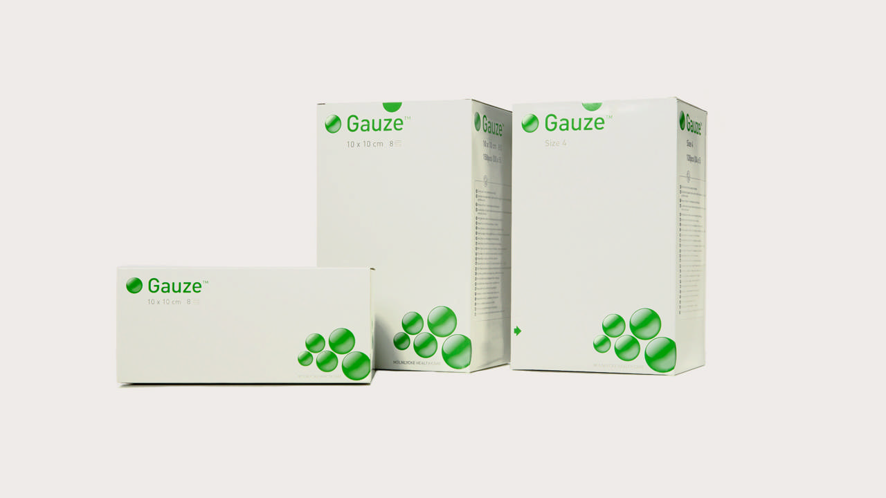 Gazetamponer Sterile nr.4 75mm 151360