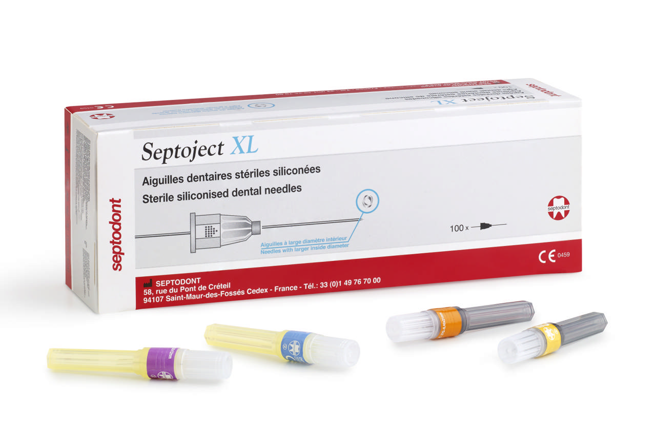 Septoject XL kanyler 30G 0,30 x 25mm