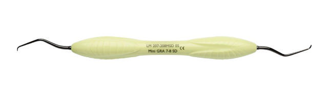 LM Mini Gracey slibefri curette 7/8 207-208MSDES