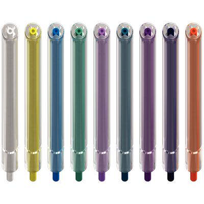 Crystal Tip trefunktionsspids 9,5cm ass farver