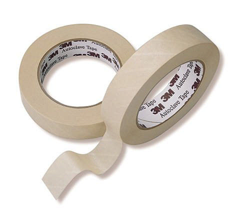 Autoklavetape m/indikator  24mm
