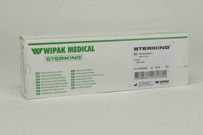 Mpack autoklaveposer 10 x 30cm grøn