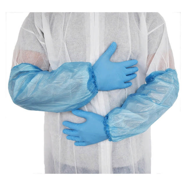 Beskyttelsesærmer plast  blå