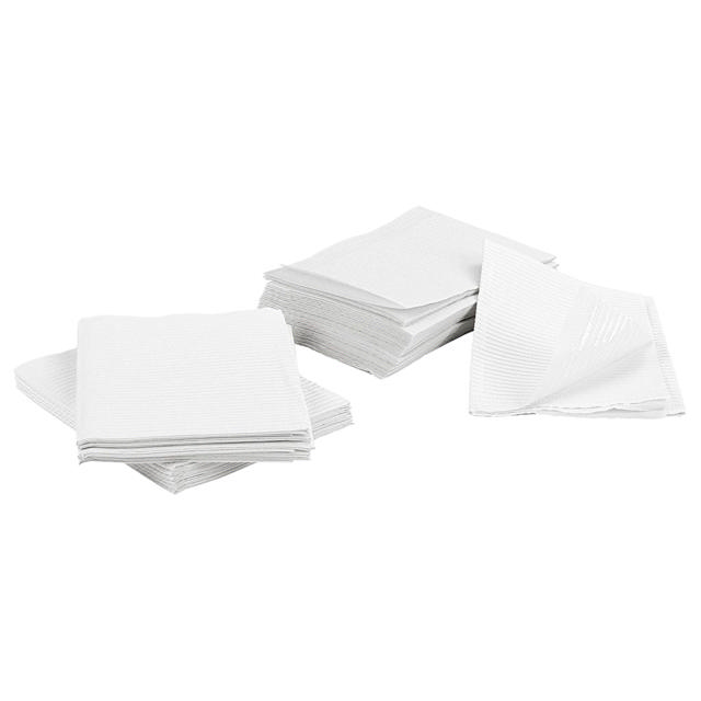 Simplee patientservietter m/plast 33 x 45cm hvid 