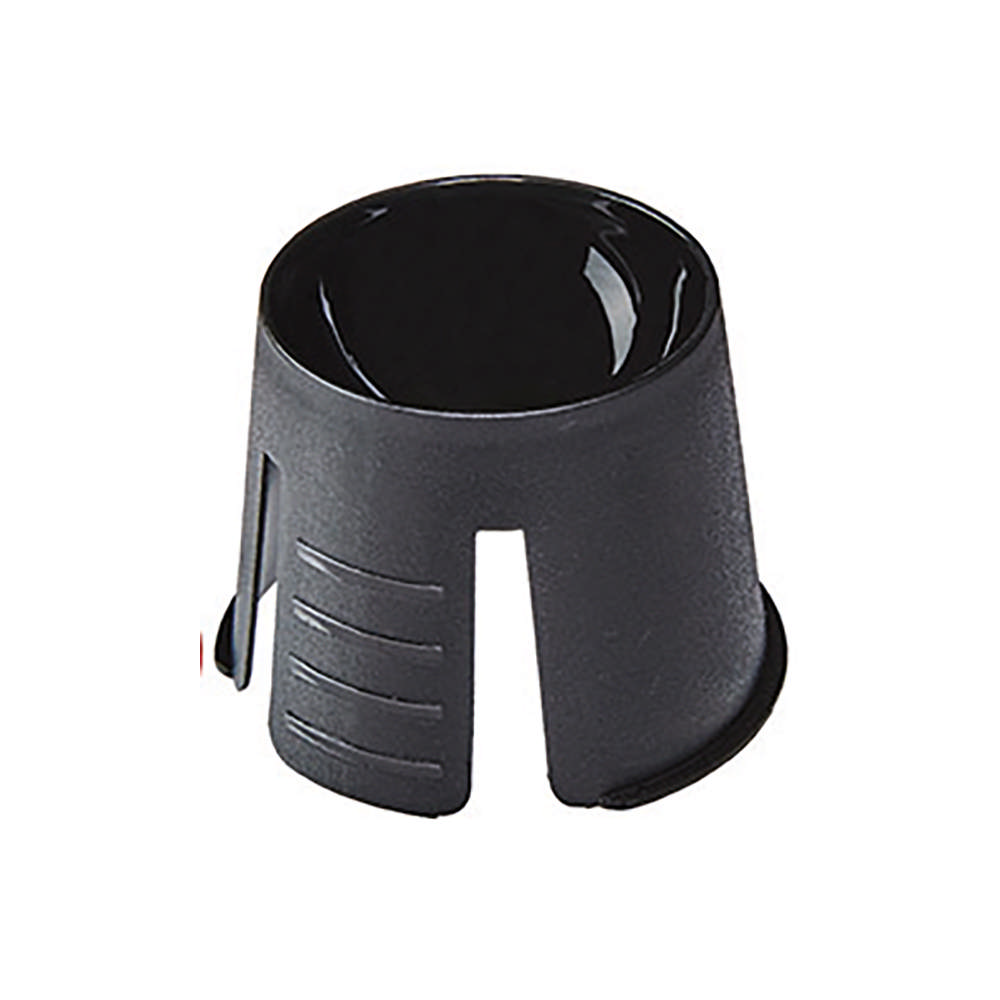 Simplee dappenbægre m. glat kant sort