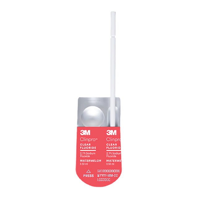 Clinpro Clear fluoridbehandling, Singledose.  Vandmelon