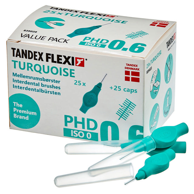 Tandex Flexi value interdentalb. turkis PHD 0,6