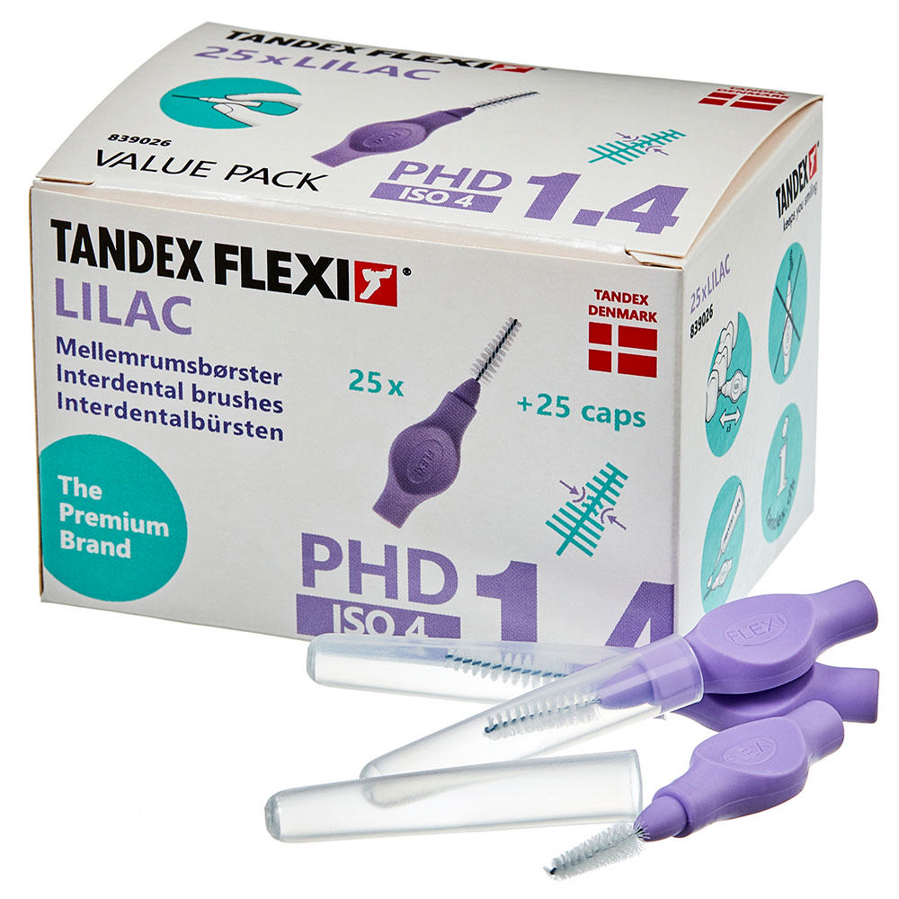 Tandex Flexi value interdentalb. lilla PHD 1,4